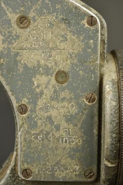 Rare lunette ZF12 nA Goerz pour mitrailleuse MG08. Rare Goerz ZF12 nA scope for MG08 machine gun — miniature 2