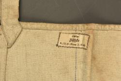 Tablier de travail allemand avec étiquette mitrailleur. German work apron with machine gunner label — miniature 2