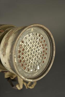 Masque anti gaz allemand Lederschutzmaske 1917. German Lederschutzmaske 1917 gas mask — miniature 3