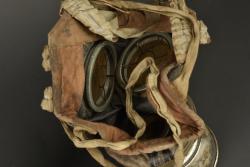 Masque anti gaz allemand Lederschutzmaske 1917. German Lederschutzmaske 1917 gas mask — miniature 6