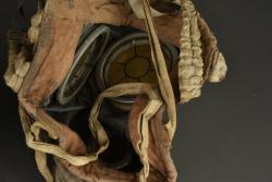 Masque anti gaz allemand Lederschutzmaske 1917. German Lederschutzmaske 1917 gas mask — miniature 7