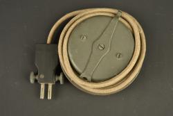 Ecouteur téléphonique allemand dans son étui cuir. German telephone receiver in its leather case — miniature 4