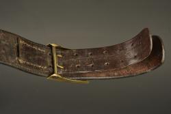 Ceinturon allemand avec boucle M1895 de la Marine Impériale. German belt with Imperial Navy Model 1895 buckle — miniature 4