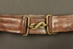 Ceinturon canadien Oliver Pattern et sacoche SBR pour masque anti-gaz. Canadian Oliver Pattern belt and SBR pouch for gas mask — miniature 3