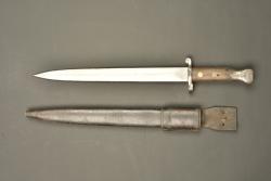Baïonnette anglaise 1888 avec fourreau 1903. British Pattern 1888 bayonet with Pattern 1903 scabbard — miniature 1