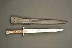Baïonnette anglaise 1888 avec fourreau 1903. British Pattern 1888 bayonet with Pattern 1903 scabbard — miniature 5