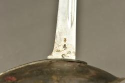 Sabre troupe de cavalerie anglais modèle 1908 avec sa poche à fer. British Pattern 1908 cavalry trooper’s sword with horseshoe pouch — miniature 7