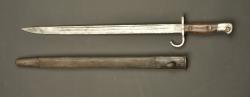 Baïonnette anglaise 1907 à quillon. British Pattern 1907 bayonet with hooked quillon — miniature 1