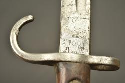 Baïonnette anglaise 1907 à quillon. British Pattern 1907 bayonet with hooked quillon — miniature 2