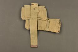 Cartouchière anglaise en web 1908 côté droit. British Pattern 1908 webbing ammunition pouch right side — miniature 3