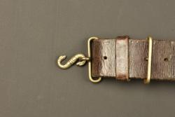Ceinturon anglais en cuir pattern 1914 du Royal Welsh Fusilier. British Pattern 1914 leather belt of the Royal Welsh Fusiliers — miniature 4