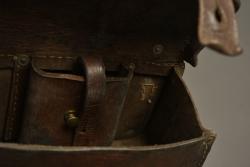 Cartouchière anglaise en cuir pattern 1914. British Pattern 1914 leather ammunition pouch — miniature 2