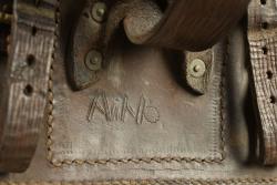 Cartouchière anglaise en cuir pattern 1914. British Pattern 1914 leather ammunition pouch — miniature 3
