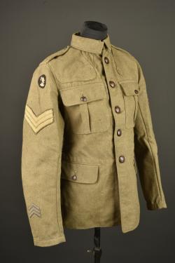 Veste anglaise Service Dress 1902 de la 30th Division. British Service Dress 1902 tunic of the 30th Division — miniature 1