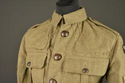Veste anglaise Service Dress 1902 de la 30th Division. British Service Dress 1902 tunic of the 30th Division — miniature 6