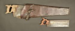 Lot de 2 scies anglaises. Lot of 2 British saws — miniature 1