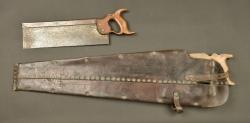 Lot de 2 scies anglaises. Lot of 2 British saws — miniature 4