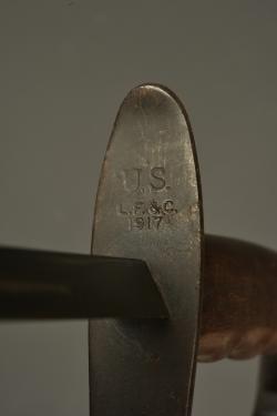 Poignard de combat américain Trench Knife US 17. American fighting knife Trench Knife US 1917 — miniature 3