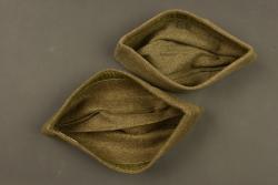 Culotte US en toile, bonnets de police et chevrons. US canvas breeches, overseas caps and chevrons — miniature 4