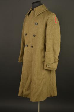 Capote américaine de la 32nd Infantry Division. American greatcoat of the 32nd Infantry Division — miniature 13