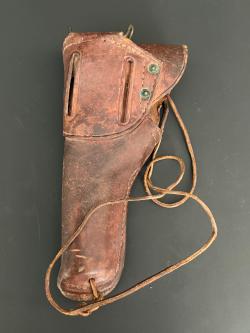 Etui de Colt M1911 US avec insigne USMC. US Colt M1911 holster with USMC insignia — miniature 4