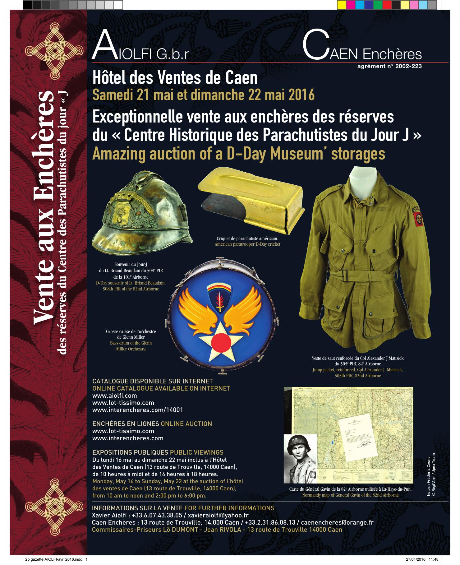 Publicité Aiolfi 2016 n°2
