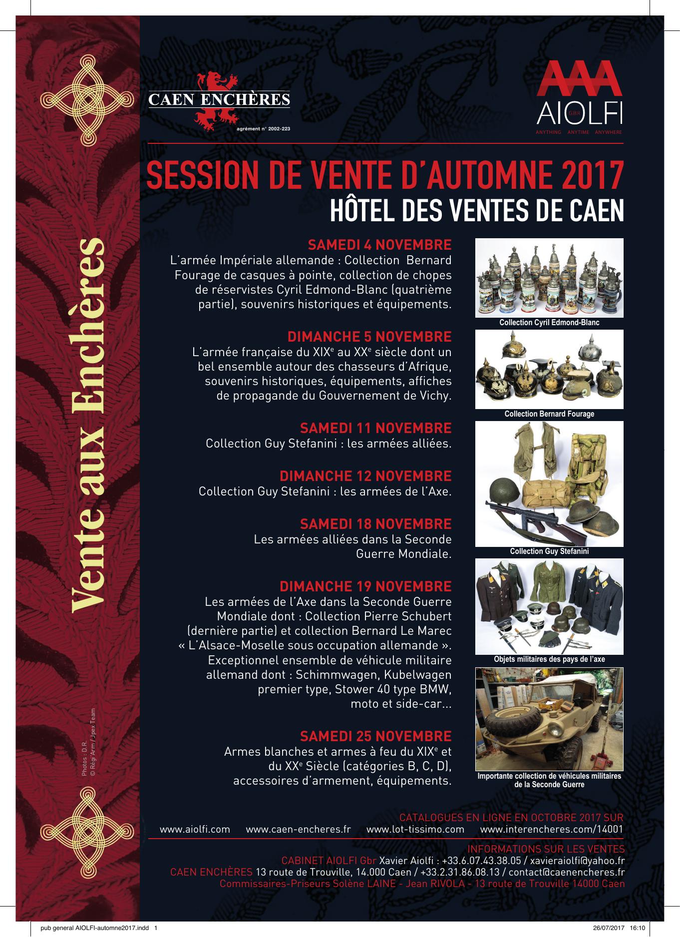 Publicité Aiolfi 2017 n°4