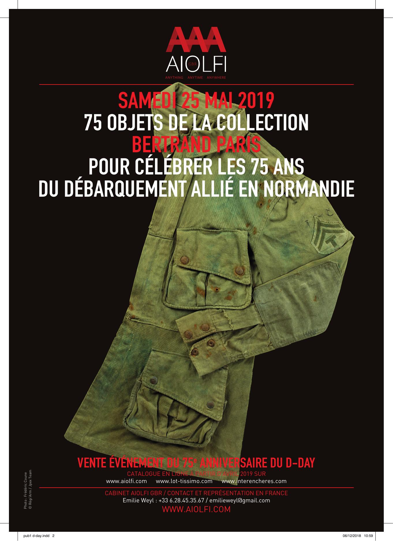 Publicité Aiolfi 2018 n°3