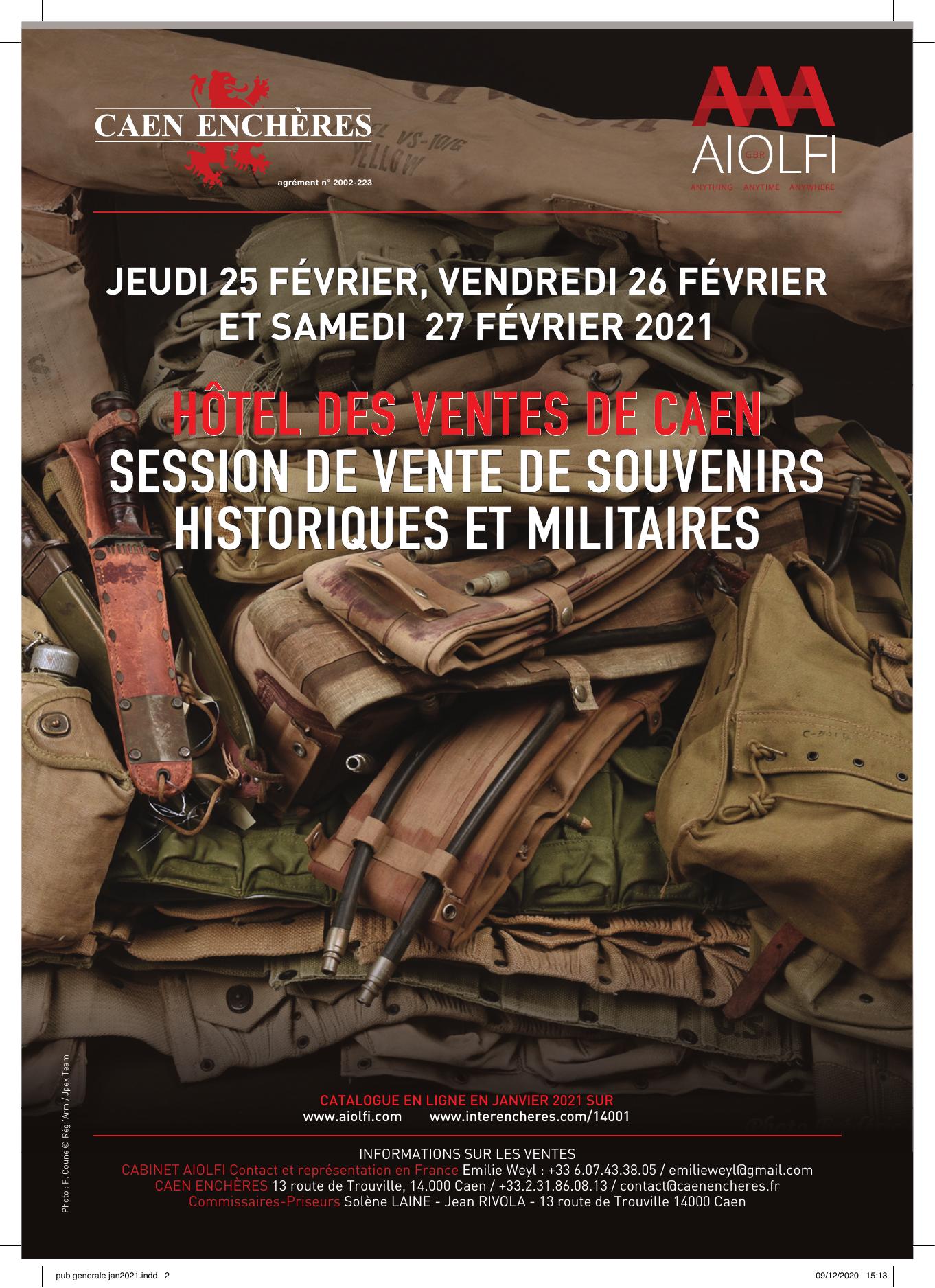 Publicité Aiolfi 2020 n°1